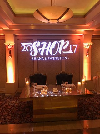 Wedding Monogram @ Glen Island Harbour Club